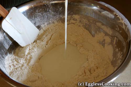 Add Milk To Flour Mix