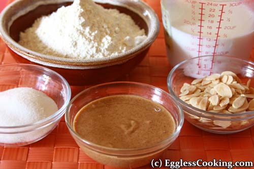 Almond Butter Bread Ingredients
