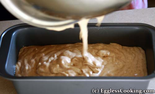 Pour Batter To Pan