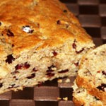 Vegan Cranberry Bread