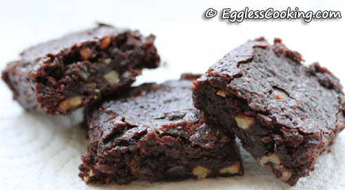 Eggless Brownies using Silken Tofu Eggless Brownies using Silken Tofu