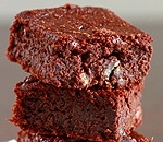 Madhuram's Vegan Barley Flour Brownies