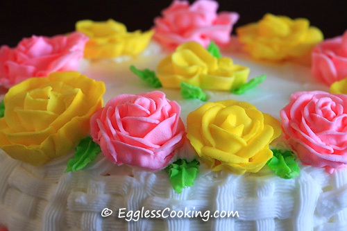 Vegan Chocolate Cake Roses Vegan Chocolate Cake Roses