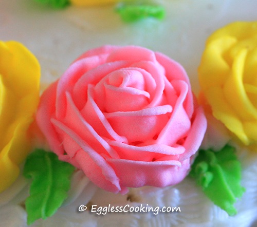 chocolate cake decorations. Vegan Chocolate Cake Roses