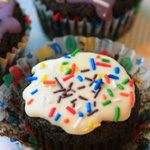 Vegan Cupcakes using Spinach & Blueberries