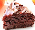 Eggless Chocolate Bottle Gourd Cake Using Yogurt with Ovaltine Frosting