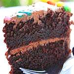 Eggless Chocolate Layered Cake