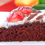 Wacky Vegan Chocolate Cake
