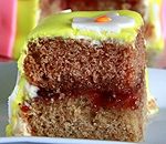 Madhuram's Vegan Barley Flour Sponge Cake