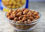 Oven Roasted Chickpeas – A fat free crunchy snack. Oven Roasted Chickpeas – A fat free crunchy snack.