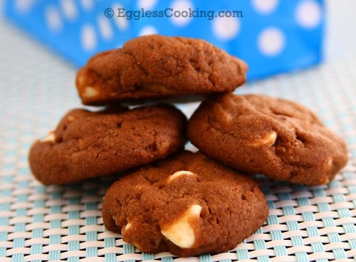 Whole Wheat Double Chocolate Cookies