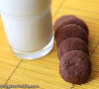 Eggless Chocolate Shortbread