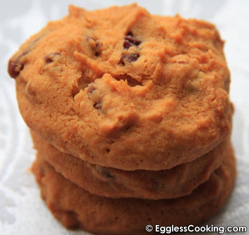 Egg free Pecan Cookies