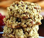 Vegan Oatmeal Cranberry Cookies