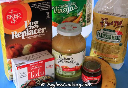 List of egg substitutes