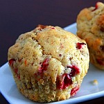 Vegan Orange Cranberry Muffins