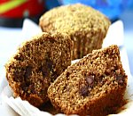 Whole Wheat Chocolate Chip Muffins