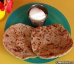 Potato Paratha with a twist. Potato Paratha with a twist.