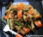 Colorful Lemon Pepper Pasta – A Diet Food