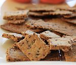 Whole Wheat and Sesame Crackers Whole Wheat and Sesame Crackers