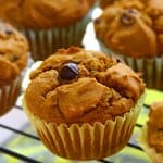 Whole Wheat Vegan Pumpkin Chocolate Chip Muffins Whole Wheat Vegan Pumpkin Chocolate Chip Muffins