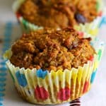 Vegan Pumpkin Bran Muffins with Protein Powder Vegan Pumpkin Bran Muffins with Protein Powder