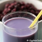 Yummy Blueberry Flavored Milk Yummy Blueberry Flavored Milk