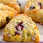 The BEST Blueberry Scones (Bakery Style) The BEST Blueberry Scones (Bakery Style)