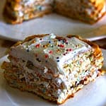 Funfetti Cake Mix Waffles Funfetti Cake Mix Waffles
