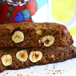 Vegan Chocolate Hazelnut Biscottis Vegan Chocolate Hazelnut Biscottis