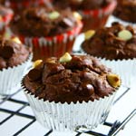 Chocolate Zucchini Banana Muffins Chocolate Zucchini Banana Muffins