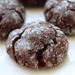 Vegan Chocolate Crinkle Cookies Vegan Chocolate Crinkle Cookies