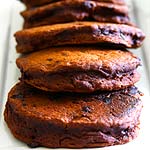 Vegan Double Chocolate Banana Pancakes Vegan Double Chocolate Banana Pancakes