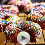 Eggless Baked Chocolate Donut (Video Recipe) Eggless Baked Chocolate Donut (Video Recipe)