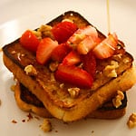 Eggless French Toast Eggless French Toast
