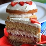 Eggless Strawberry Cream Cake Eggless Strawberry Cream Cake