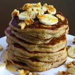 Gluten-Free, Flourless, Vegan Banana Pancakes Gluten-Free, Flourless, Vegan Banana Pancakes