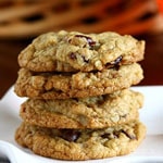 Big Batch Multigrain Cookies with Chocolate Chips and Dried Cranberries Big Batch Multigrain Cookies with Chocolate Chips and Dried Cranberries