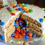 Eggless Piñata Cake Eggless Piñata Cake