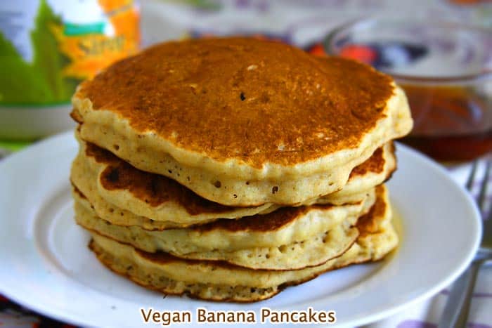 Vegan Banana Pancakes Vegan Banana Pancakes