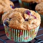 Vegan Blueberry Bran Muffins Vegan Blueberry Bran Muffins