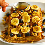 Vegan Oatmeal Nut Waffles Vegan Oatmeal Nut Waffles