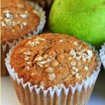 Pear Oat Bran Muffins Pear Oat Bran Muffins