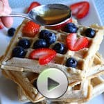 Vegan Waffles Recipe & Video - A Mother's Day Special Vegan Waffles Recipe & Video - A Mother's Day Special