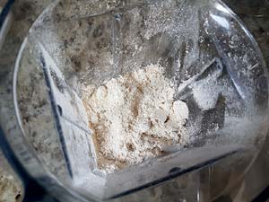 Powder oats to make flour Powder oats to make flour