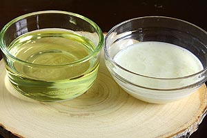 Sunflower Oil And Milk Sunflower Oil And Milk