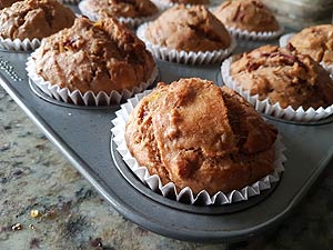 Vegan Whole Wheat Banana Beet Muffins Are Ready To Serve Vegan Whole Wheat Banana Beet Muffins Are Ready To Serve