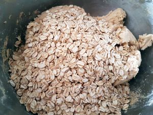 Add Rolled Oats To The Dough Add Rolled Oats To The Dough