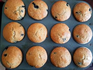 Blueberry Cream Muffins Ready Blueberry Cream Muffins Ready