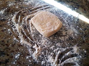 Flour The Surface To Roll The Dough Flour The Surface To Roll The Dough